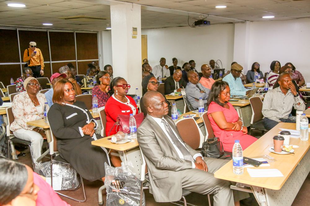 Delegates following a session presentation